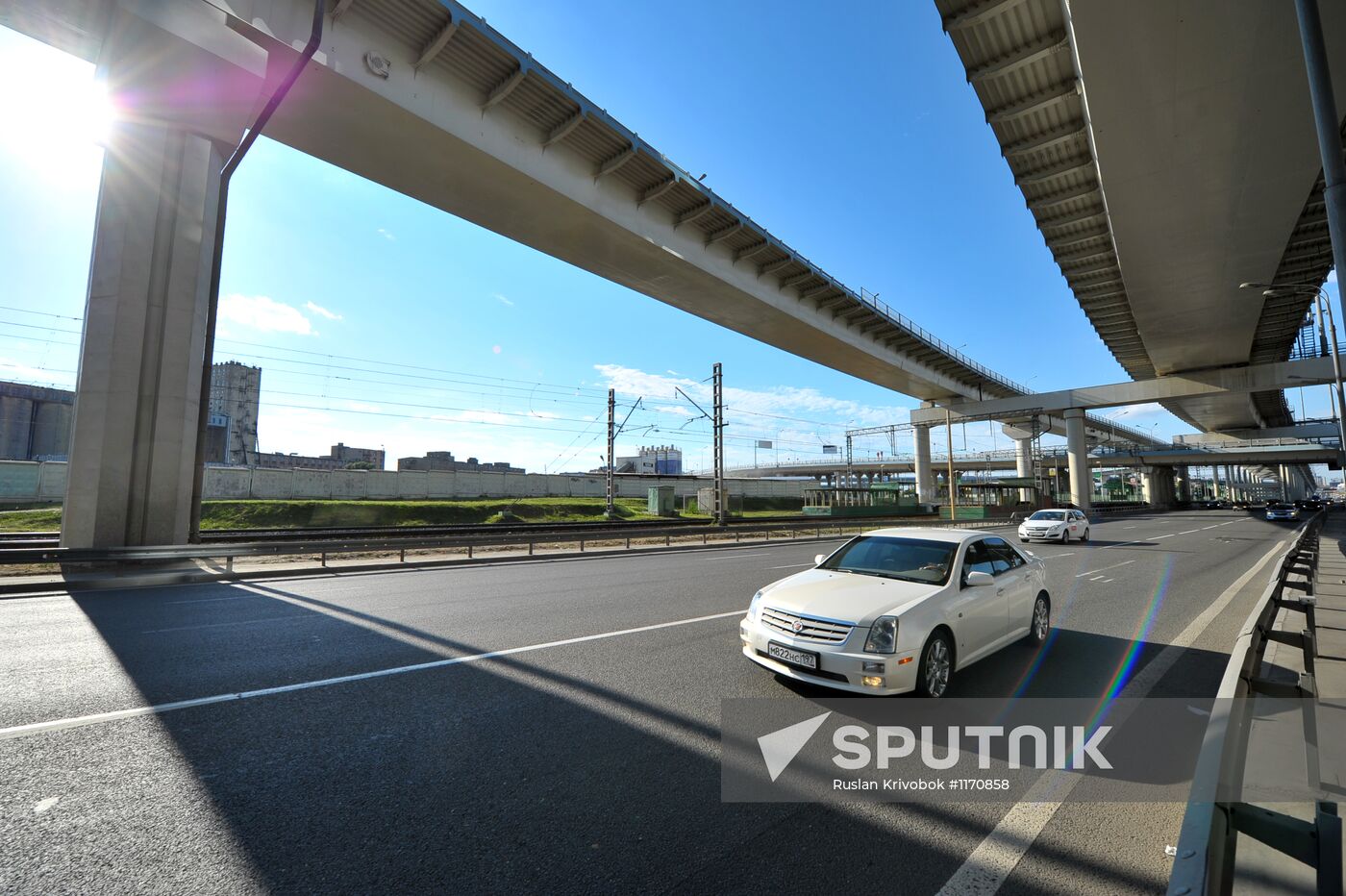 Road interchanges in Moscow