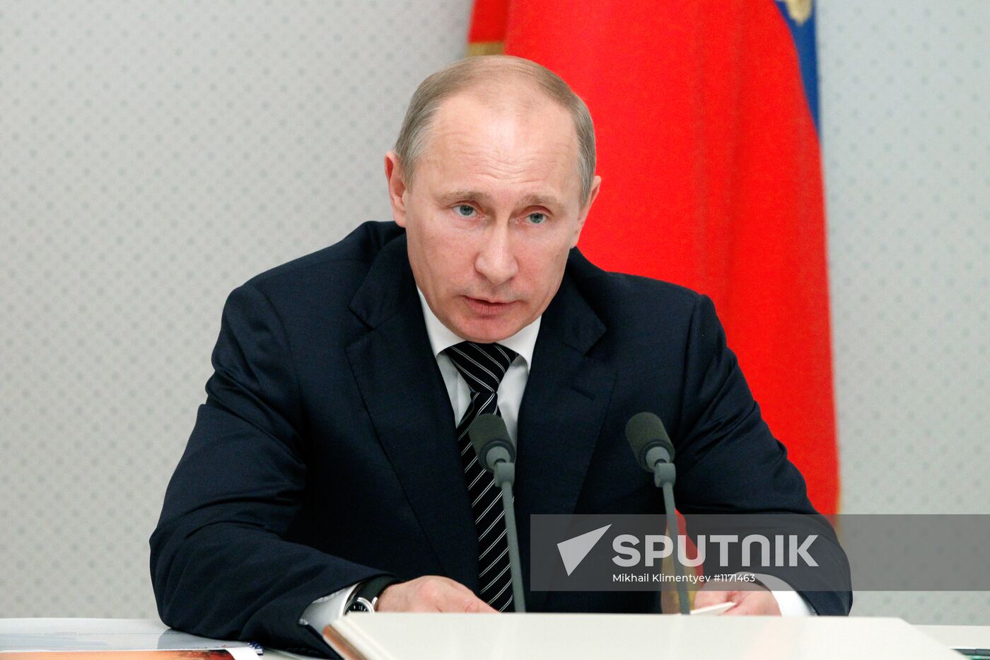 Russian President Vladimir Putin chairs meeting in Sochi