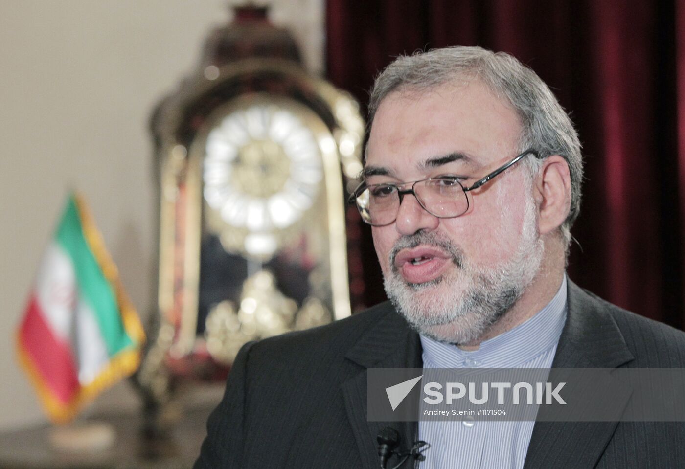 Iran's Ambassador to Russia Mahmoud-Reza Sajjadi