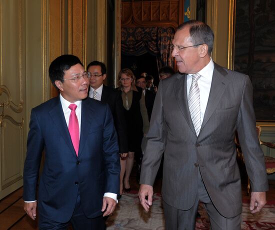 Russian, Vietnamese Foreign Ministers' meeting