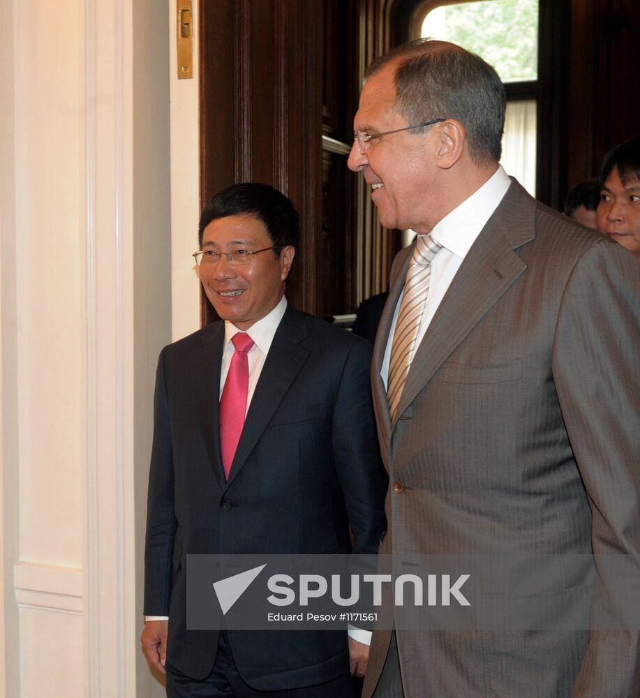 Russian, Vietnamese Foreign Ministers' meeting