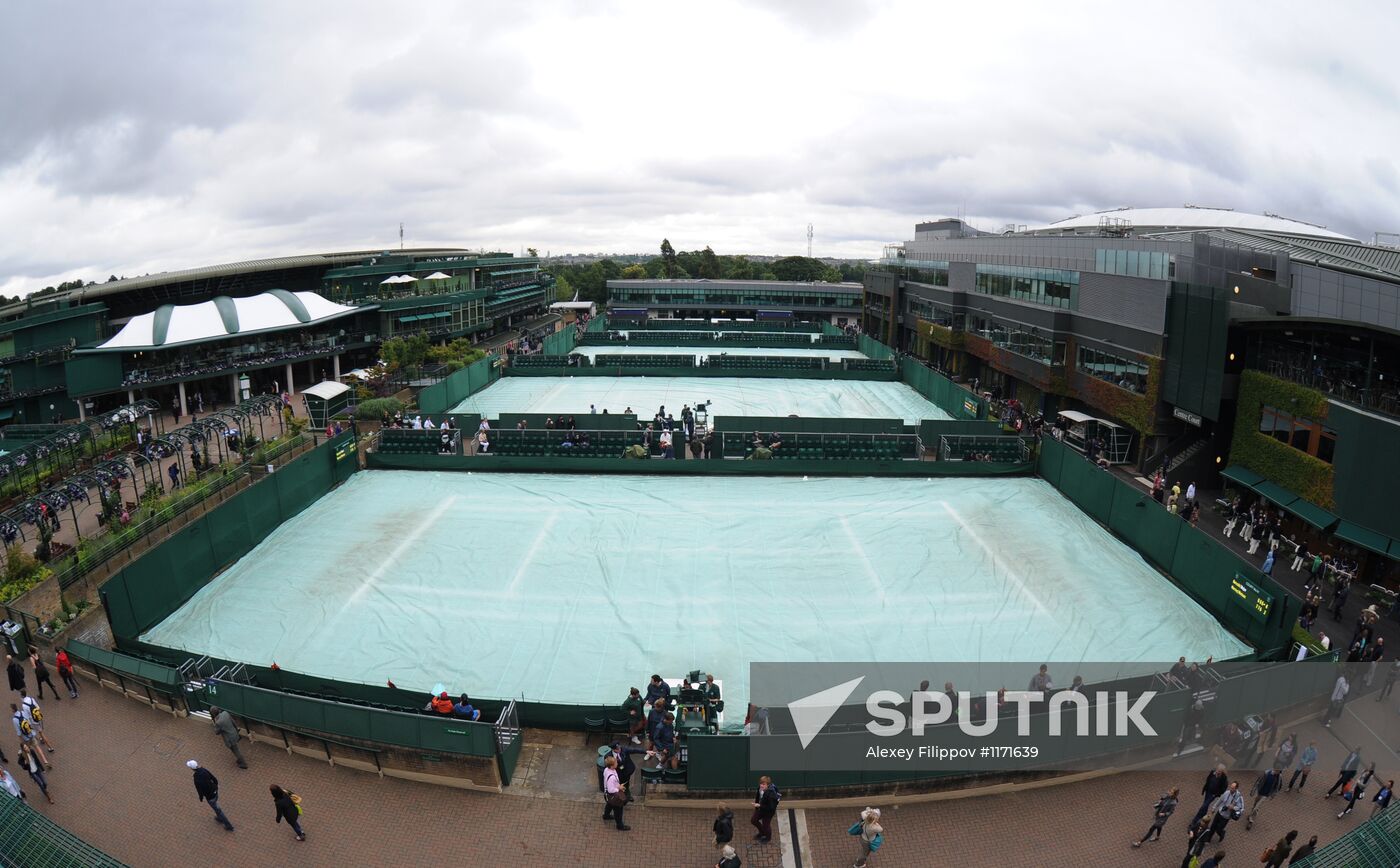 2012 Wimbledon Championships. Day Nine