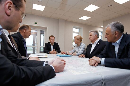 Dmitry Medvedev visits Kuril Islands