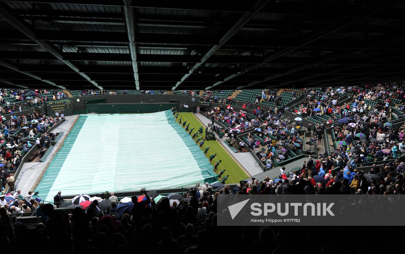 2012 Wimbledon Championships. Day Nine
