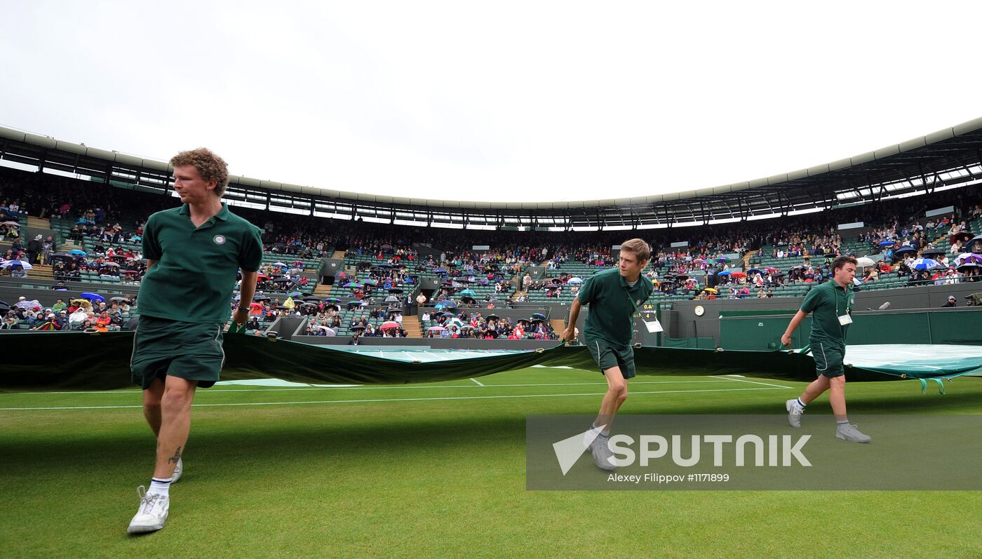 2012 Wimbledon Championships. Day Nine