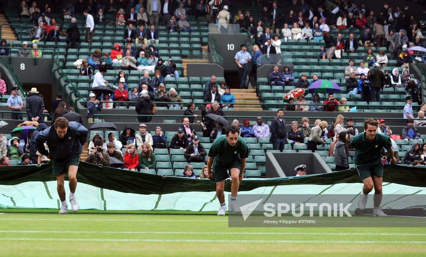 2012 Wimbledon Championships. Day Nine