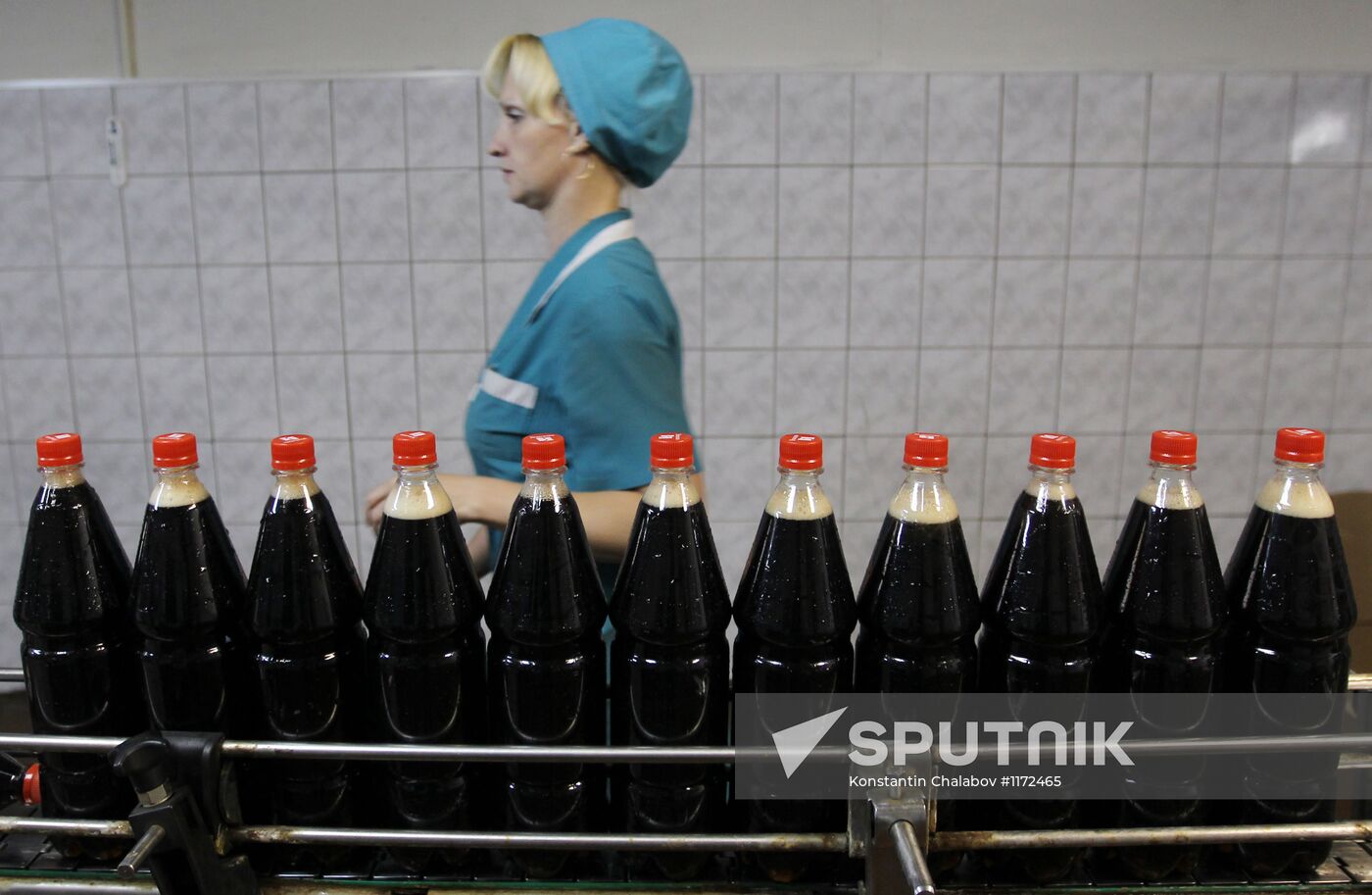 "Uspolon" soft drinks company factory