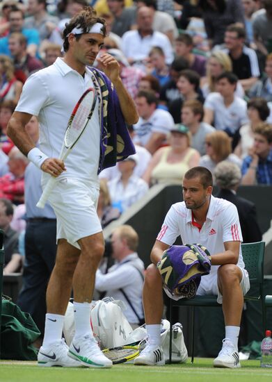 2012 Wimbledon Championships. Day Ten