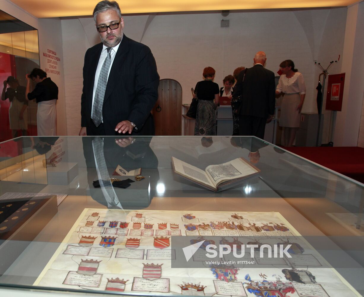 Order of Malta awarded in Kremlin