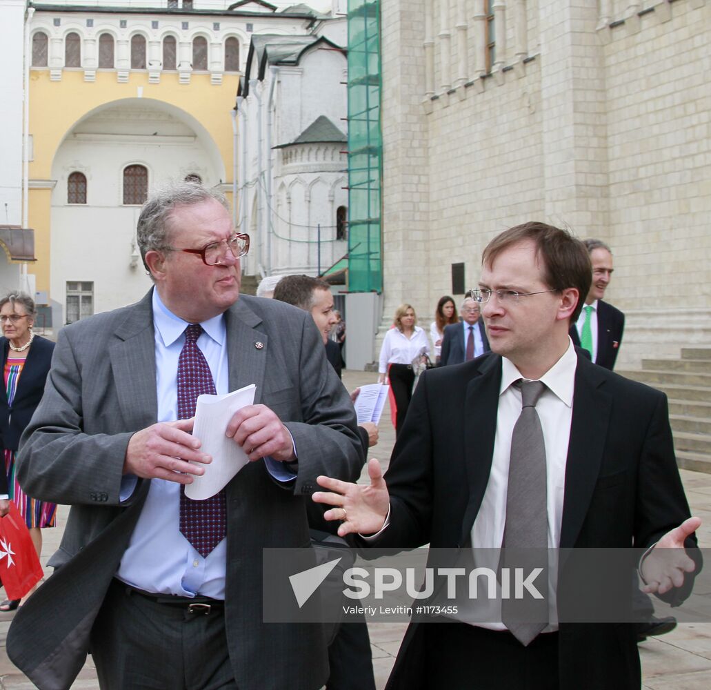 Order of Malta awarded in Kremlin