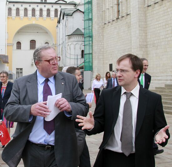 Order of Malta awarded in Kremlin
