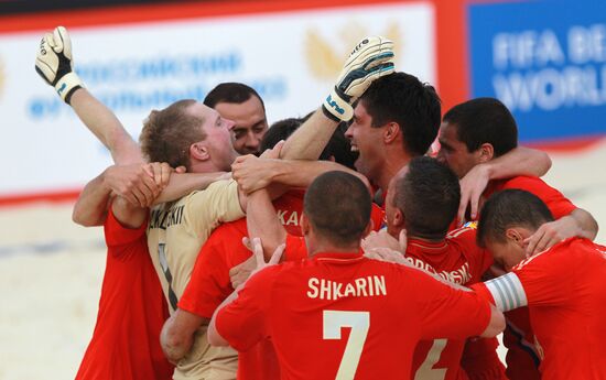 Beach football qualification for 2013 WC. Russia vs.Netherlands