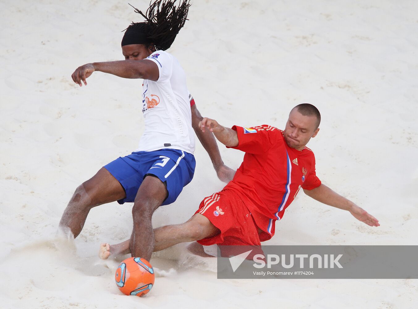 Beach football qualification for 2013 WC. Russia vs.Netherlands