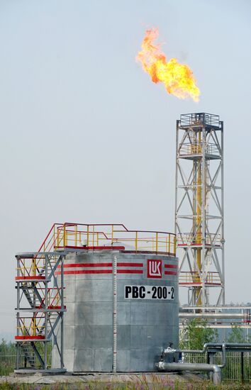 Oil production in Khanty-Mansi Autonomous District