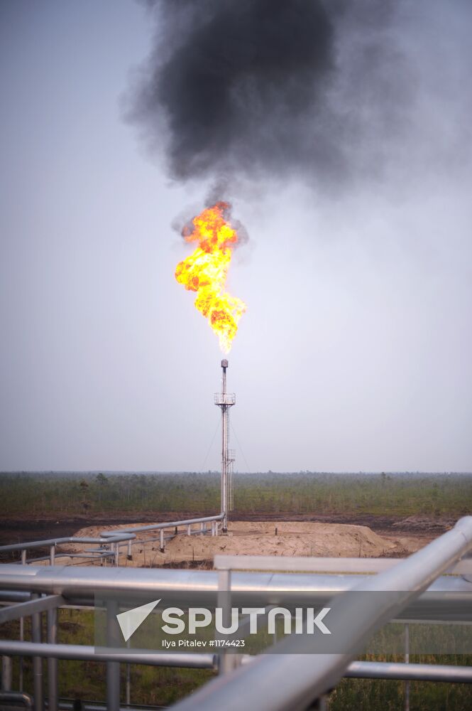 Oil production in cities of Khanty-Mansiysk Autonomous Okrug