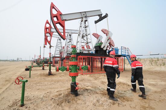 Oil production in Khanty-Mansi Autonomous District