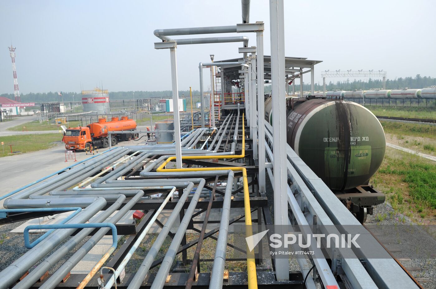 Oil production in cities of Khanty-Mansiysk Autonomous Okrug