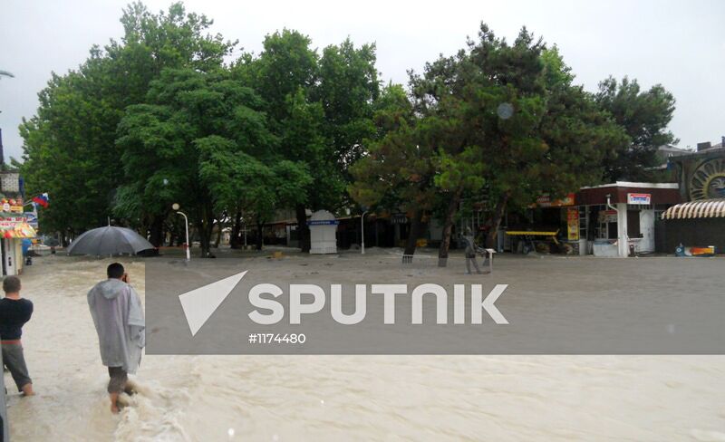 Flooding in Krasnodar Territory