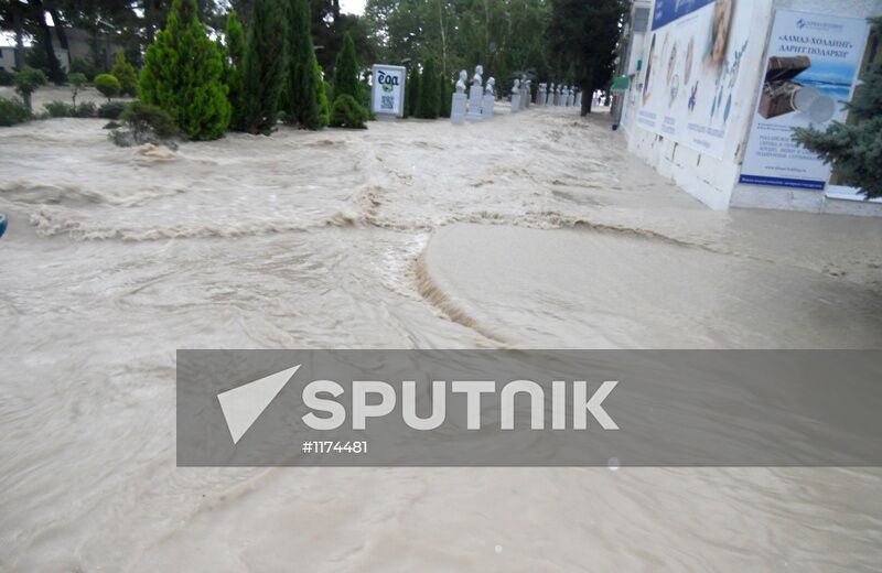Flooding in Krasnodar Territory