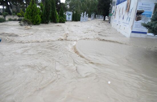 Flooding in Krasnodar Territory
