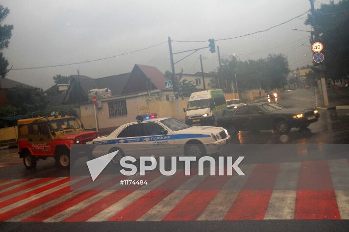 Flooding in Krasnodar Territory