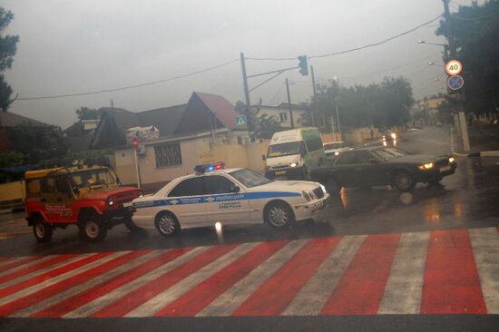 Flooding in Krasnodar Territory