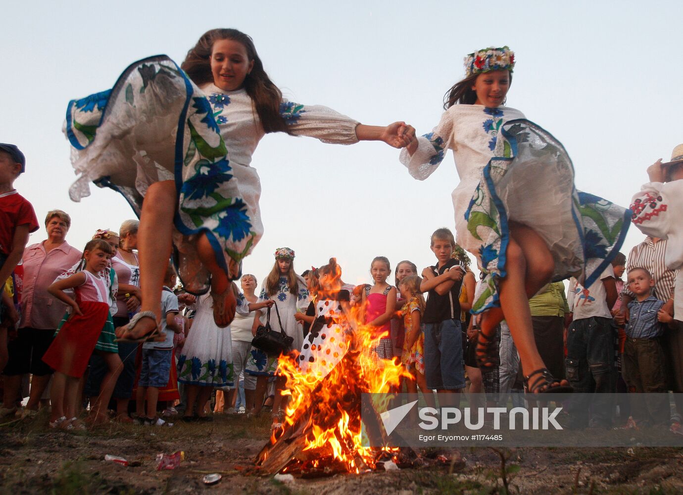 Ivan Kupala Day celebrations in Turov village