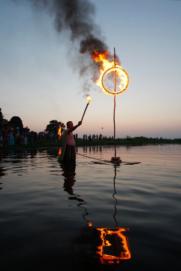 Ivan Kupala Day celebrations in Turov village