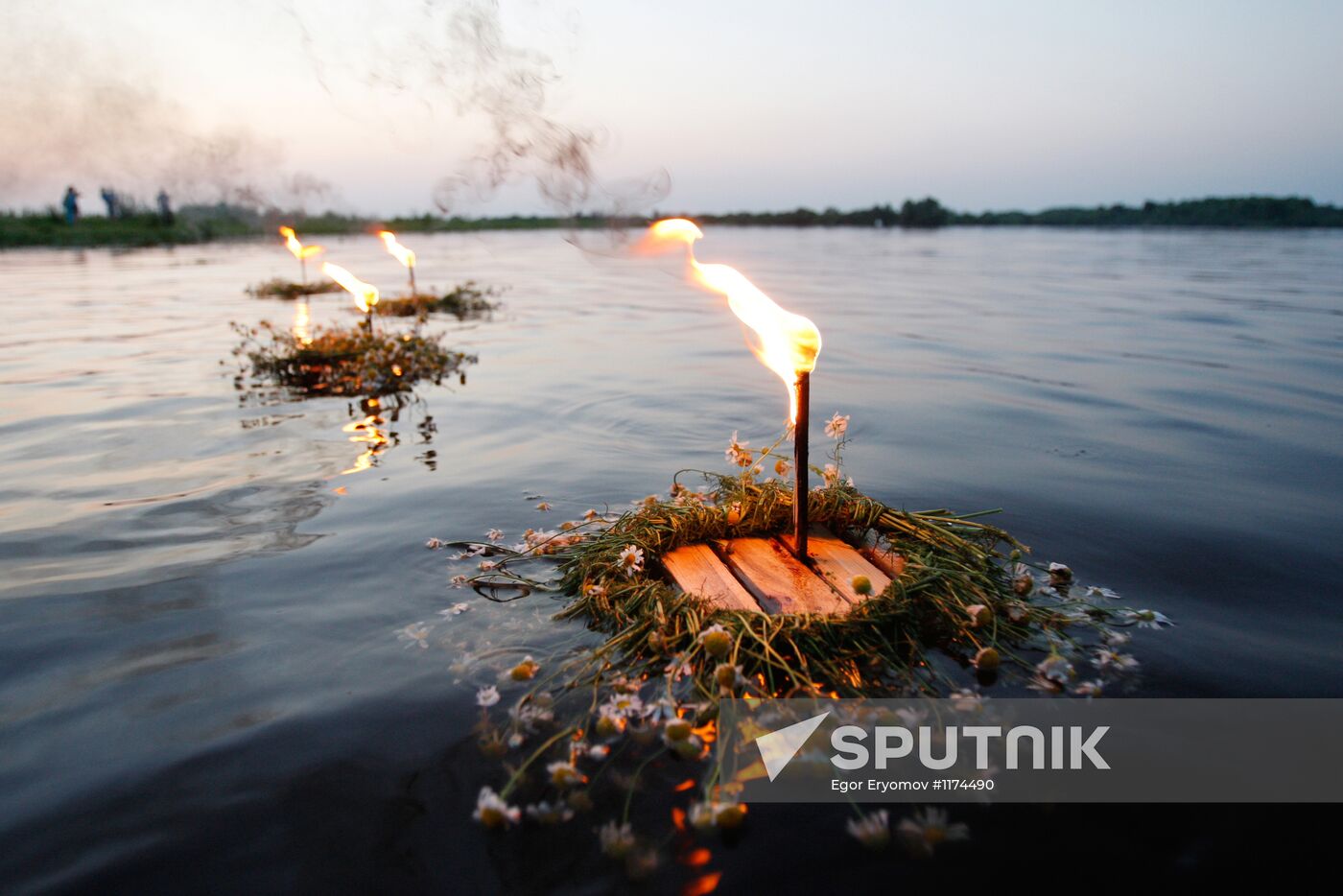 Ivan Kupala Day celebrations in Turov village