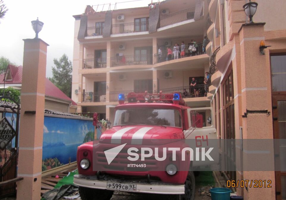 Flooding in Krasnodar Territory