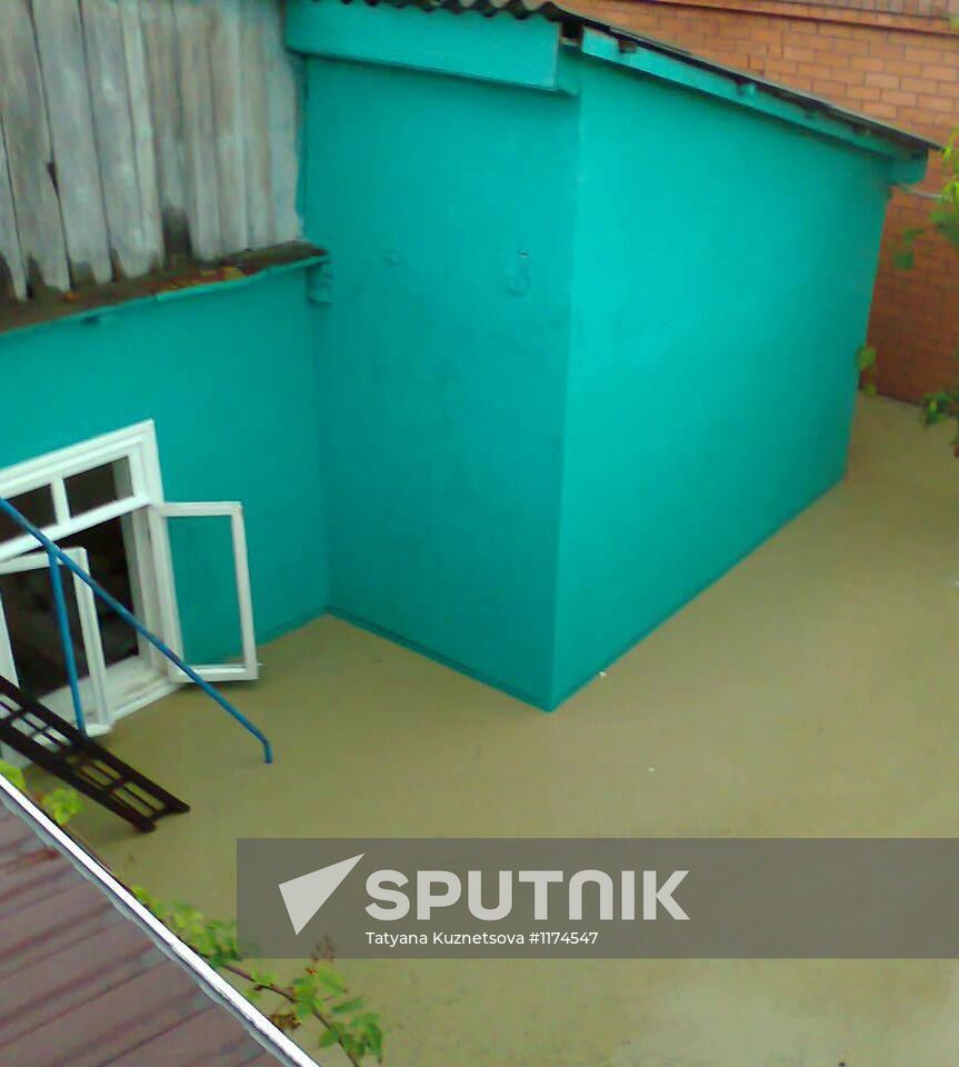 Flooding in Krasnodar Territory