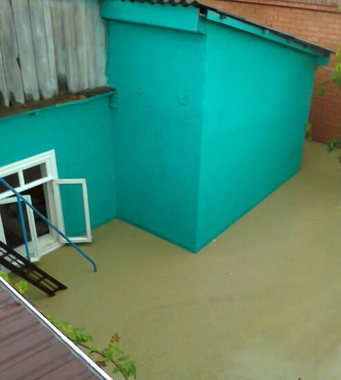 Flooding in Krasnodar Territory