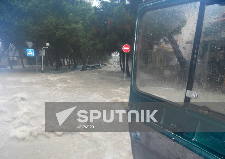 Flooding in Krasnodar Territories