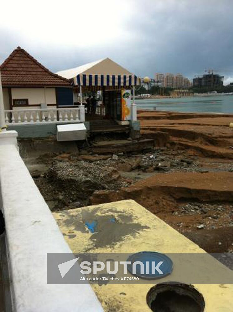 Flooding in Krasnodar Territories