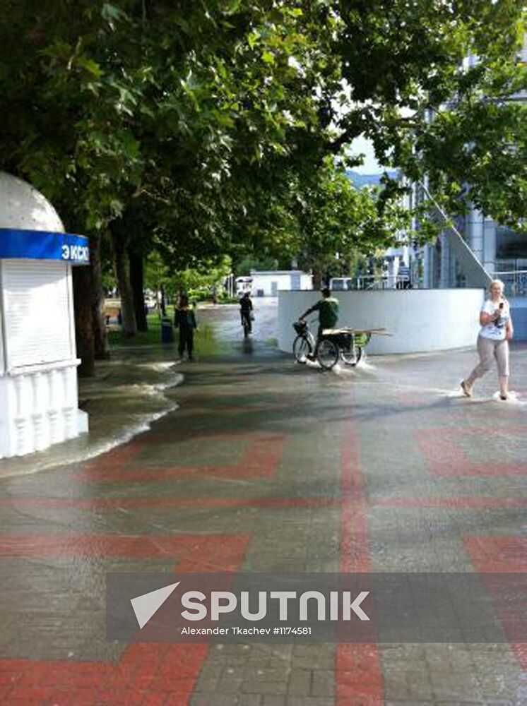 Flooding in Krasnodar Territories