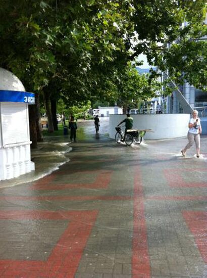 Flooding in Krasnodar Territories