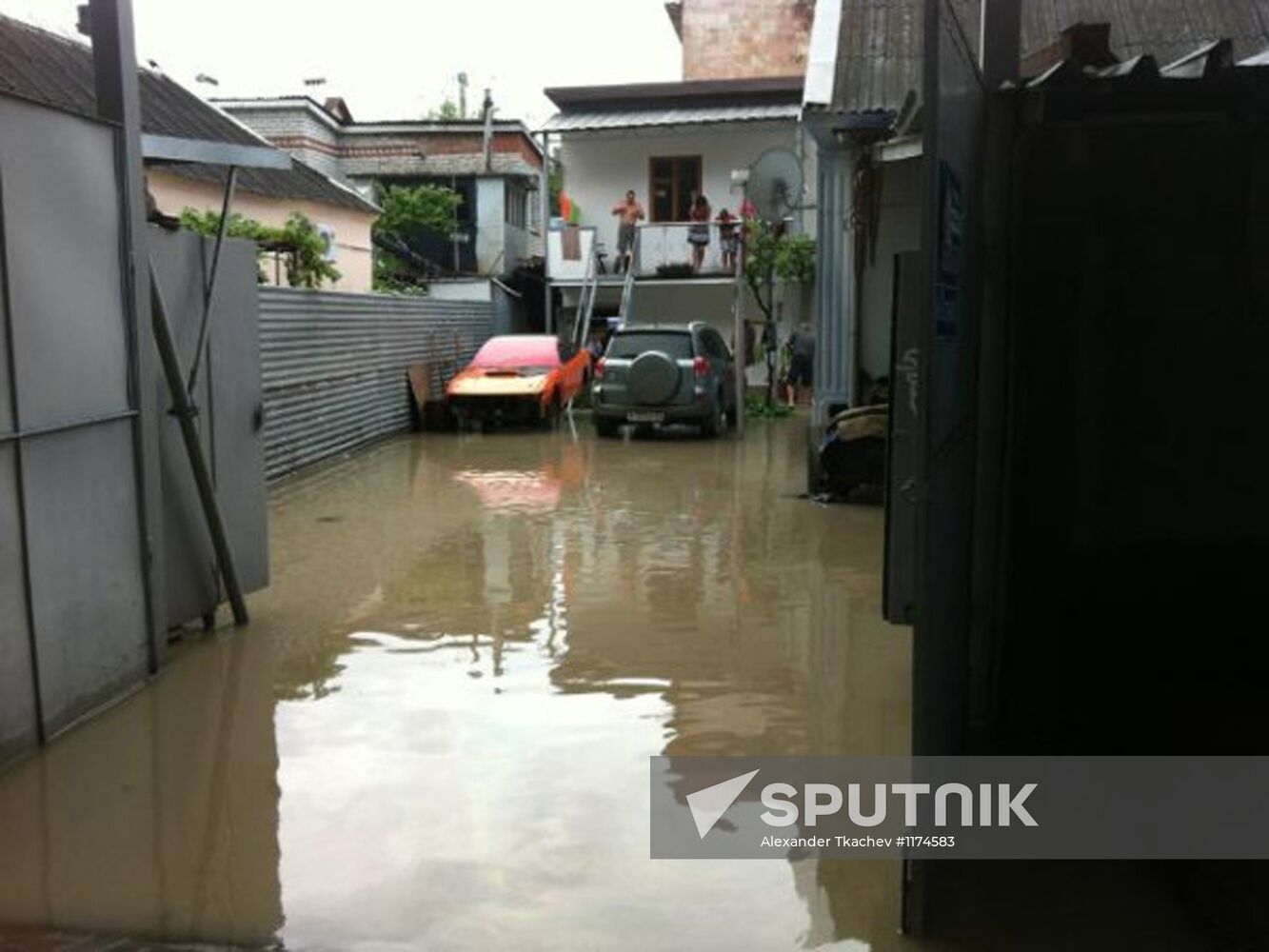 Flooding in Krasnodar Territories