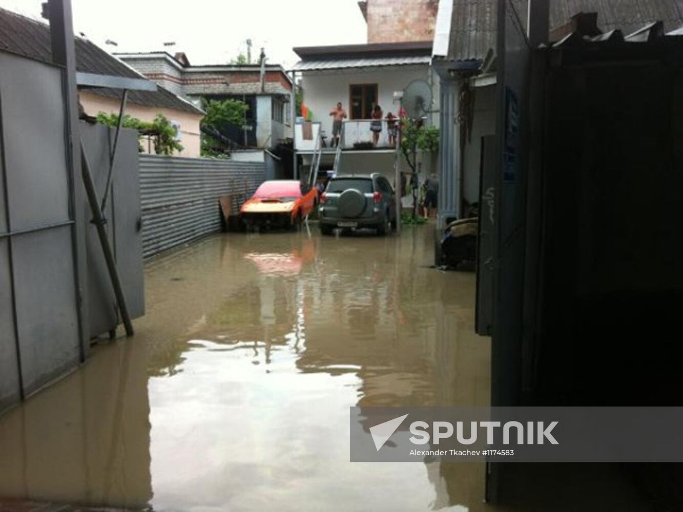 Flooding in Krasnodar Territories