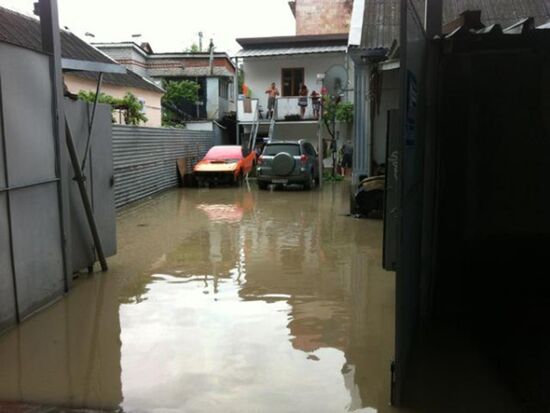 Flooding in Krasnodar Territories