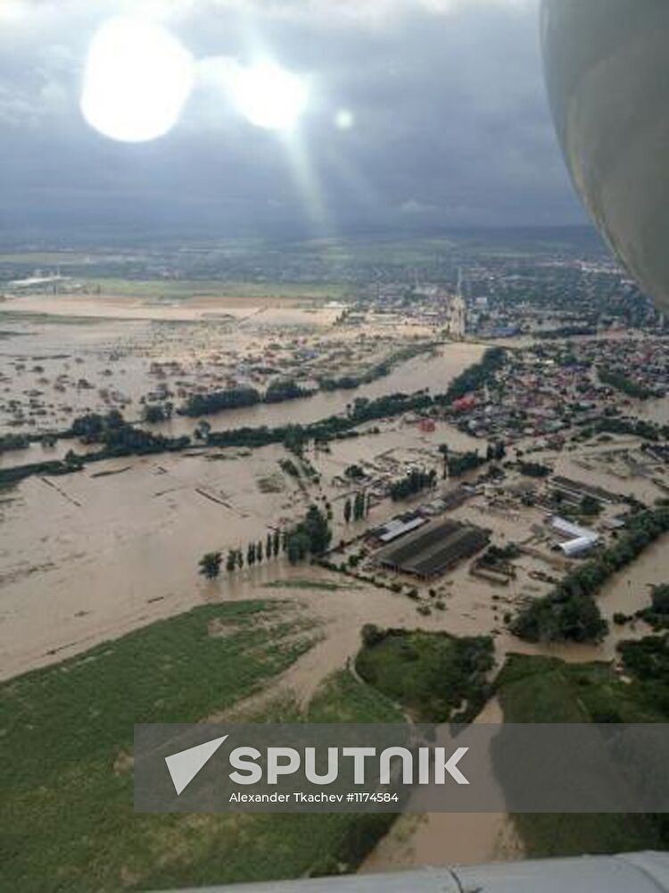 Flooding in Krasnodar Territories