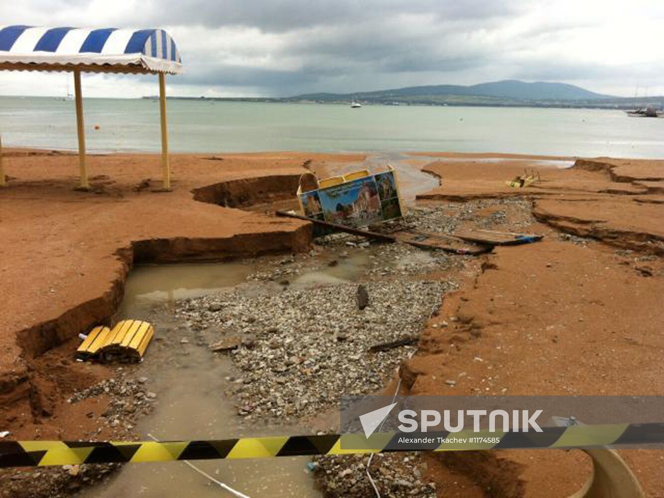 Flooding in Krasnodar Territories