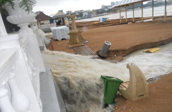 Flooding in Krasnodar Territory