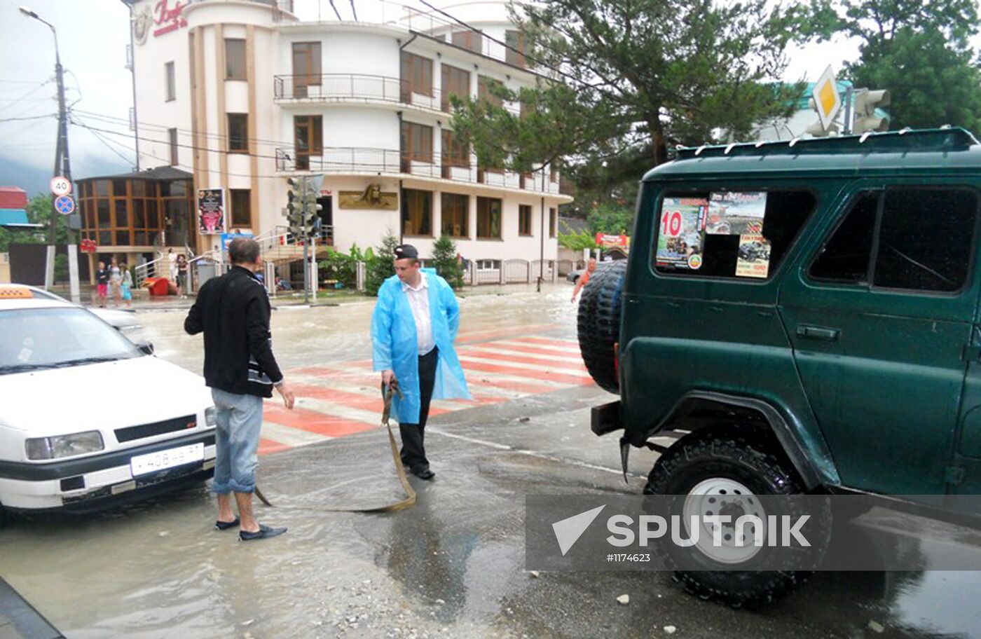 Flooding in Krasnodar Territory