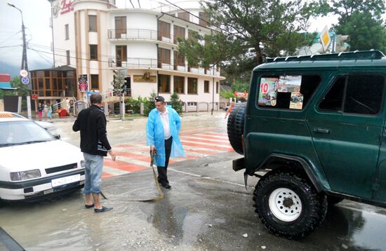 Flooding in Krasnodar Territory
