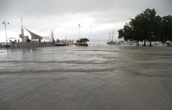 Flooding in Krasnodar Territory