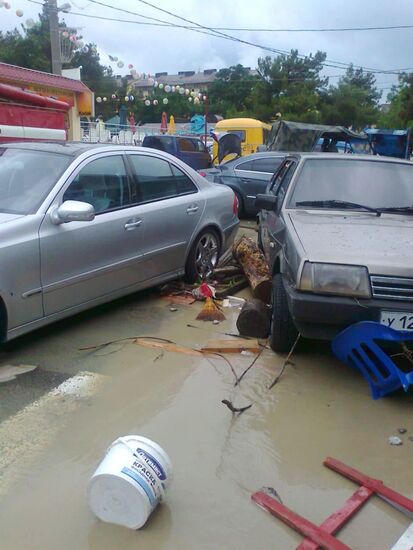 Flooding in Krasnodar Territory