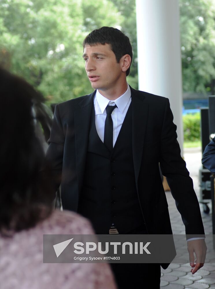 Footballer Alan Dzagoyev's wedding