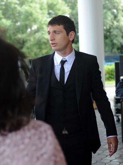 Footballer Alan Dzagoyev's wedding