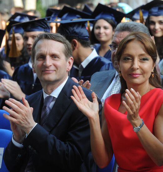State Duma Speaker Sergey Naryshkin's visit to Baku