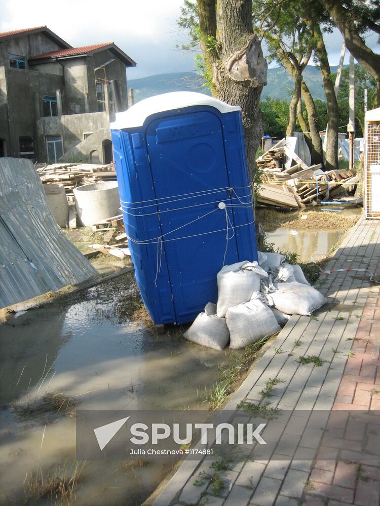 Flooding in Krasnodar Territory